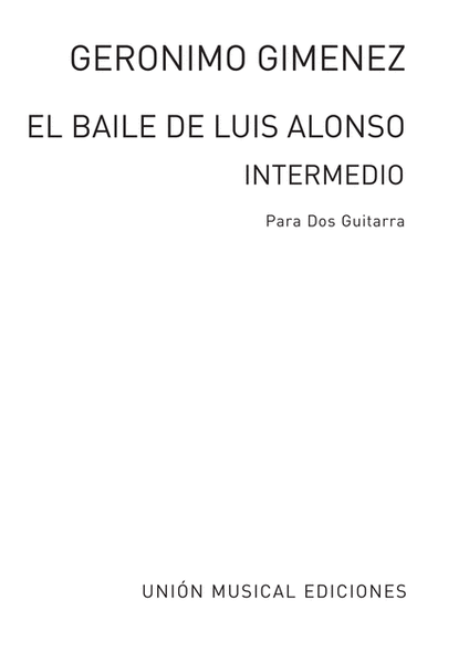 El Baile De Luis Alonso Intermedio
