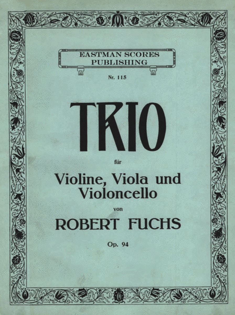 Trio fur Violine, Viola und Violoncello, op. 94