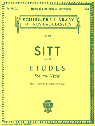 Etudes, Op. 32 – Book 1