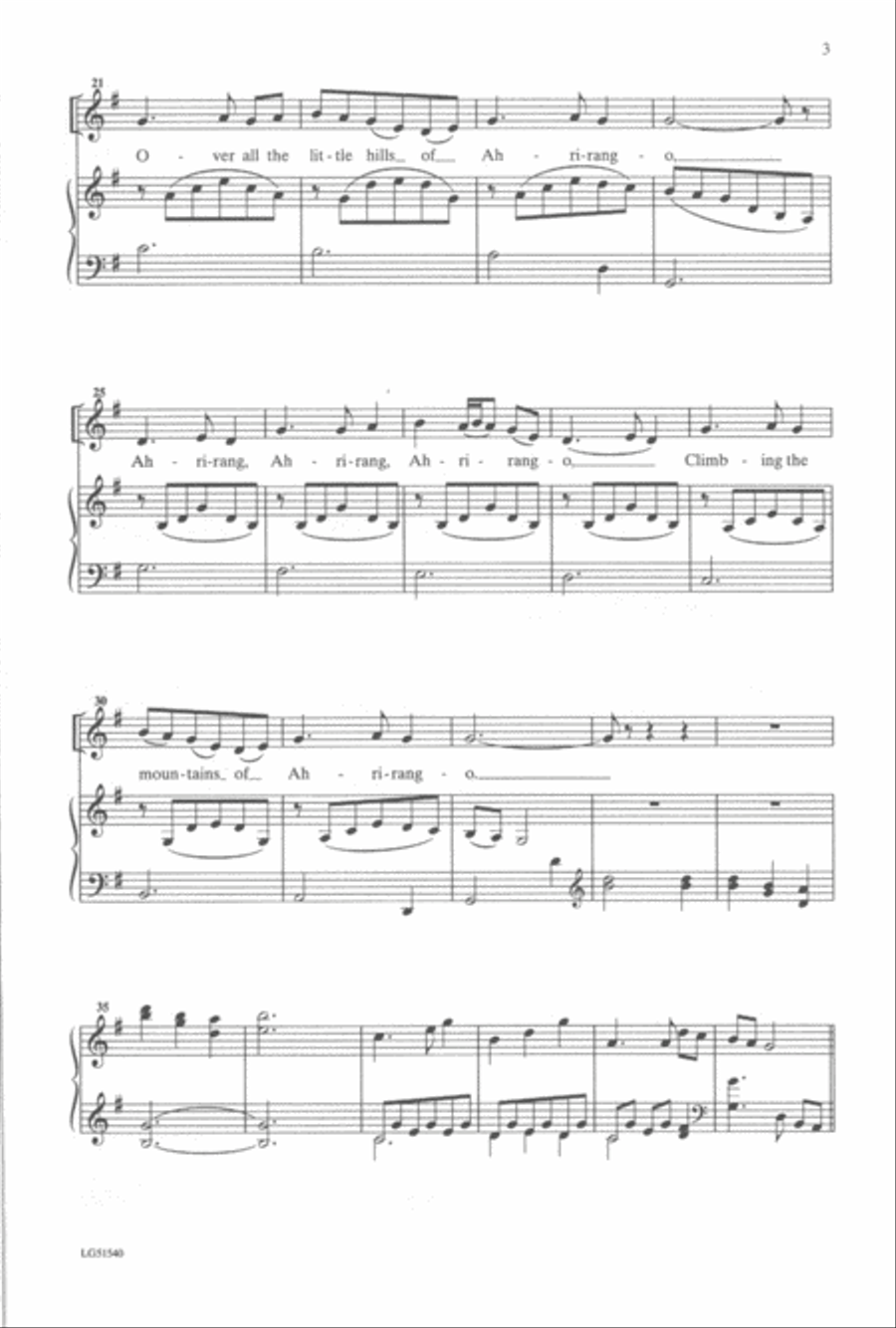 <br>Sheet music extract