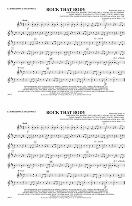 Rock That Body: E-flat Baritone Saxophone