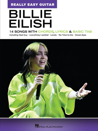 Book cover for Billie Eilish – Really Easy Guitar Series