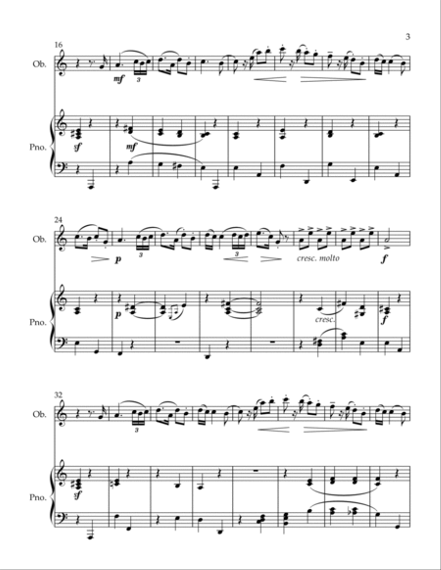 Romanian Folk Dances Stick Game Piano scores gallery preview page 3