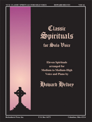 Book cover for Classic Spirituals for Solo Voice