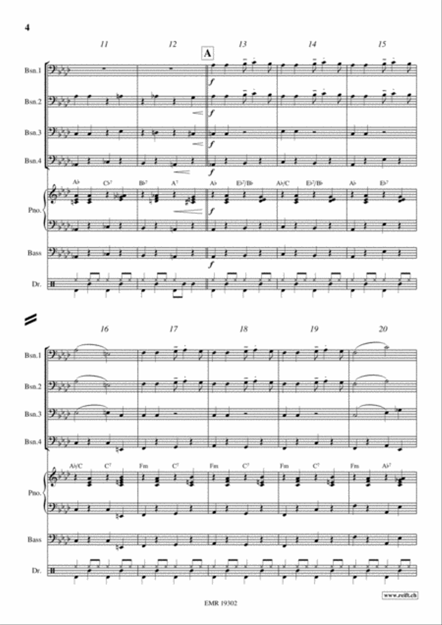 Good Friends Bassoon Quartet scores gallery preview page 4