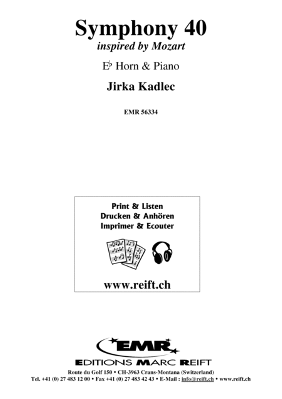 Symphony 40 Horn scores gallery preview page 2