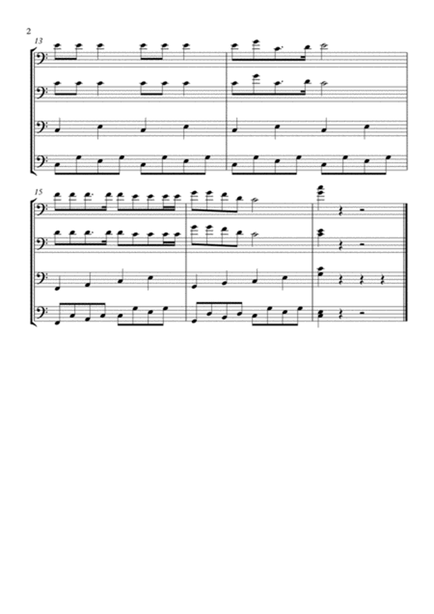 Jingle Bells - Cello Quartet image number null