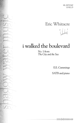 Book cover for I Walked the Boulevard