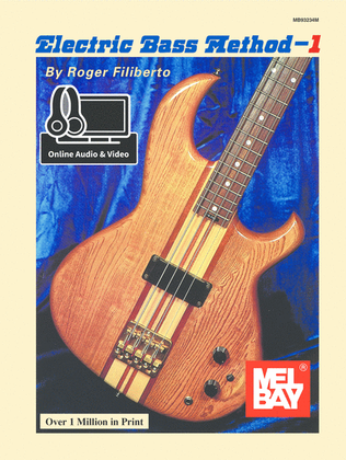 Book cover for Electric Bass Method Volume 1