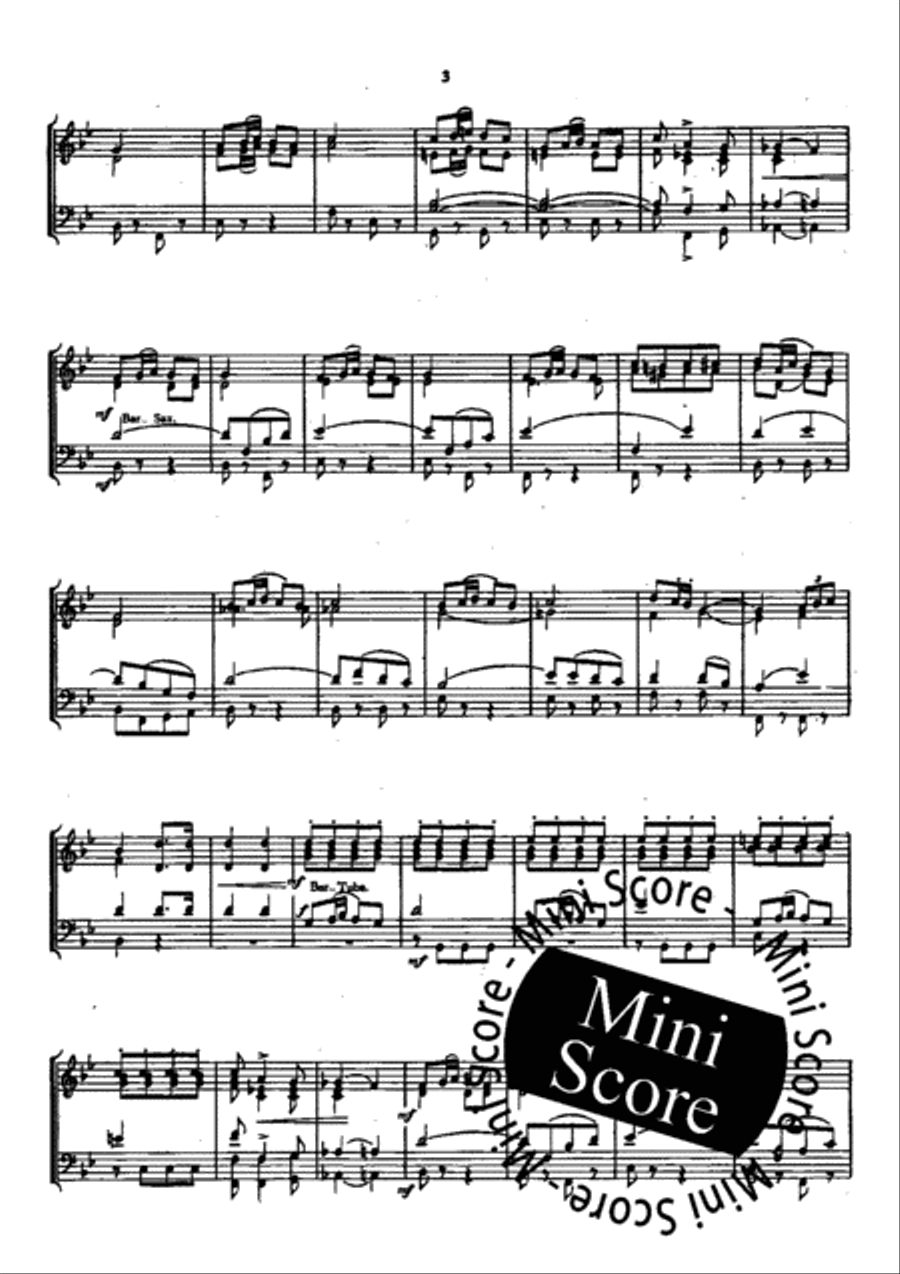 Ouverture Facile Concert Band scores gallery preview page 5