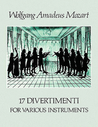 Book cover for 17 Divertimenti for Various Instruments