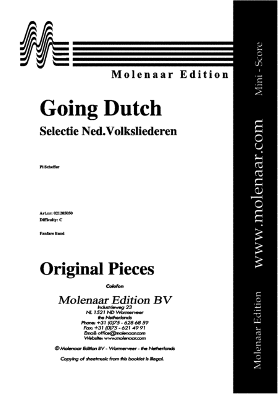 Going Dutch Going Dutch Fanfare Band scores gallery preview page 2