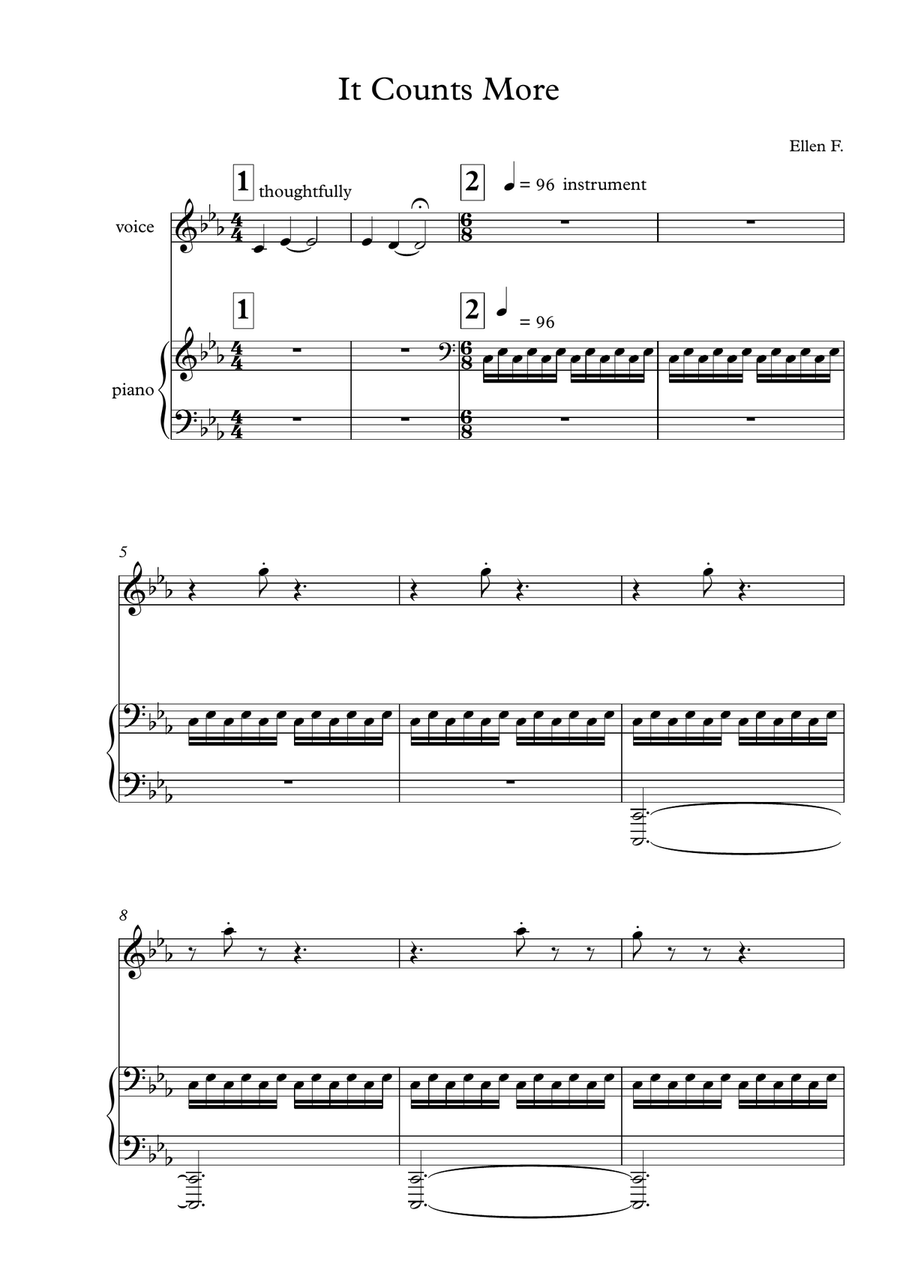 It Counts More Voice scores gallery preview page 1