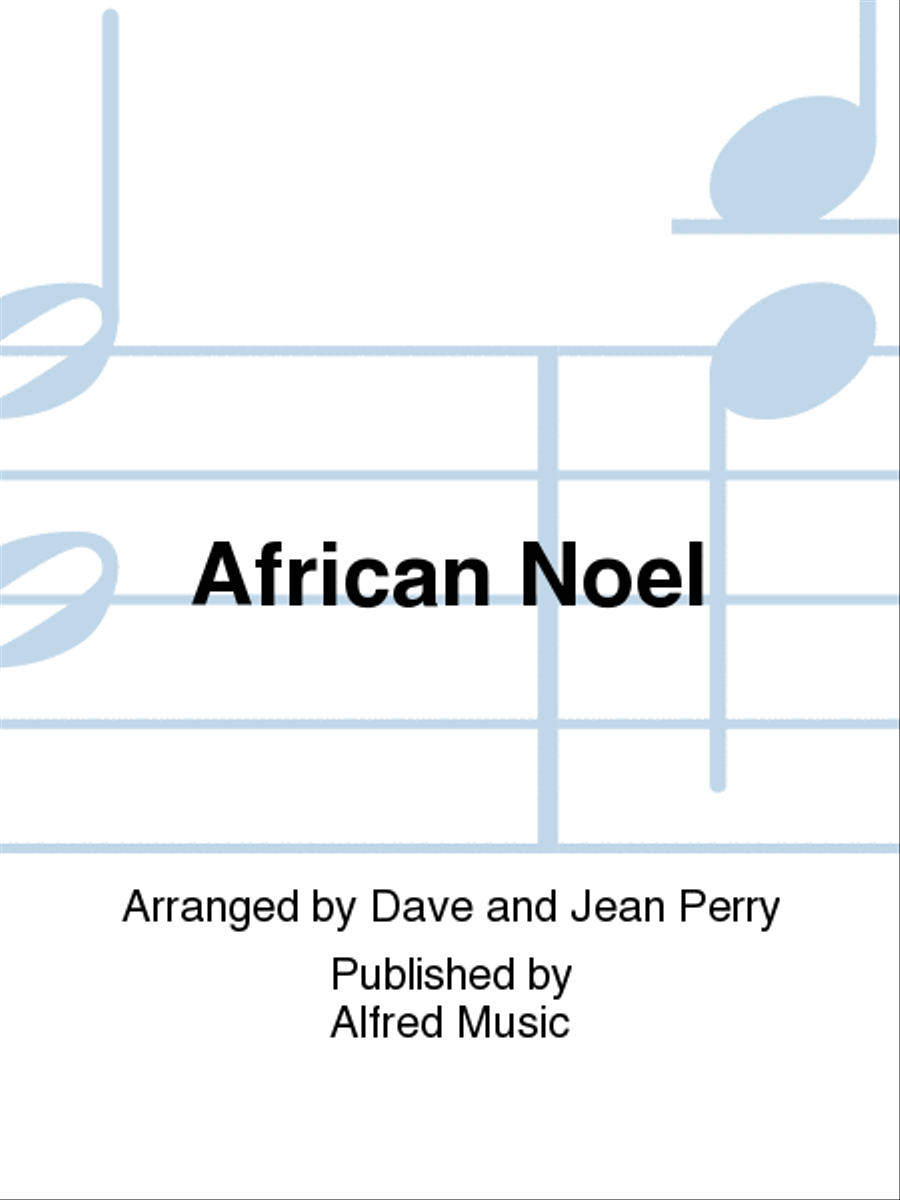 African Noel African Noel 3-Part scores gallery preview page 1