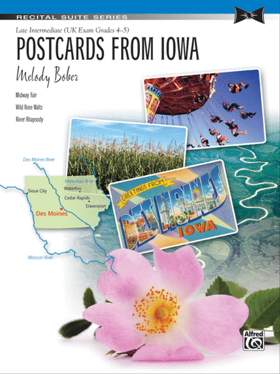Postcards from Iowa Piano Solo scores gallery preview page 1