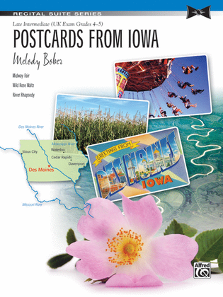 Book cover for Postcards from Iowa