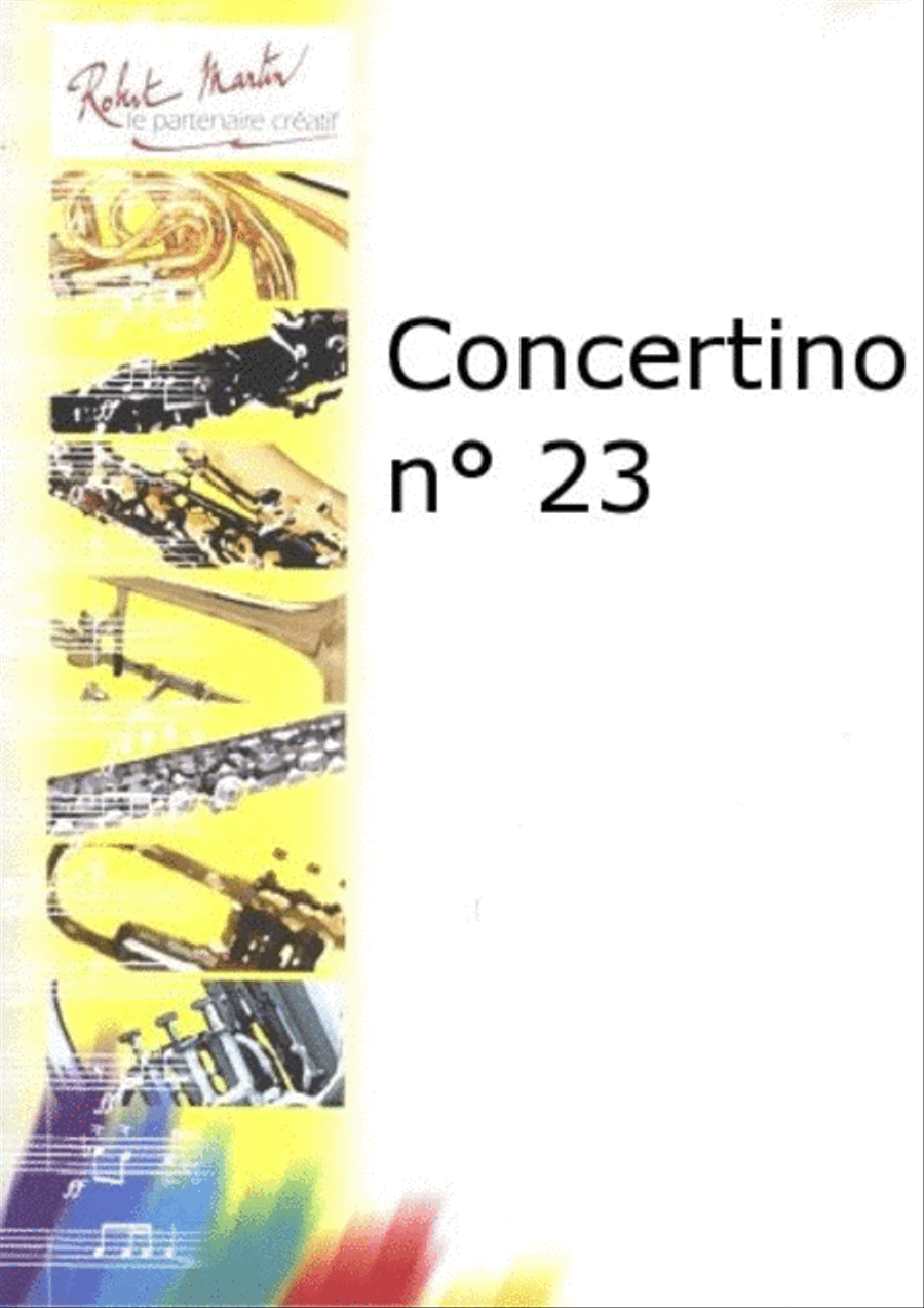Concertino n°23 Piano Accompaniment scores gallery preview page 1