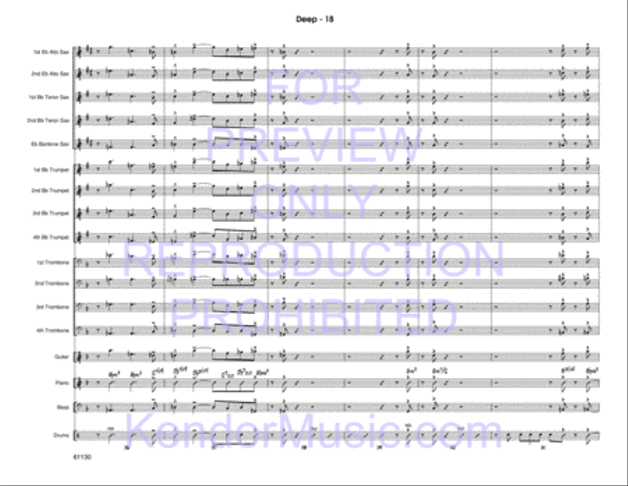 Deep Jazz Ensemble scores gallery preview page 19