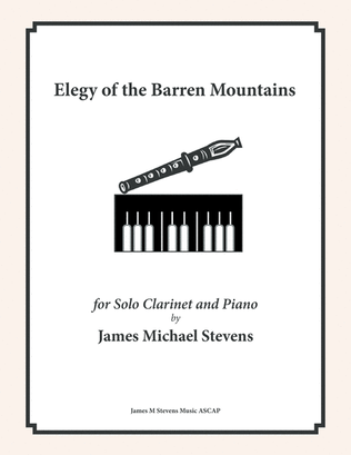 Elegy of the Barren Mountains - Clarinet & Piano