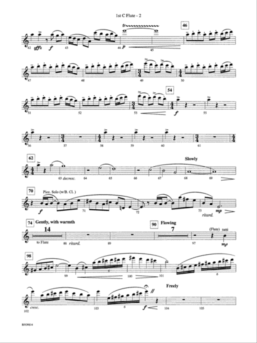 Into the Storm: Flute Full Orchestra scores gallery preview page 2