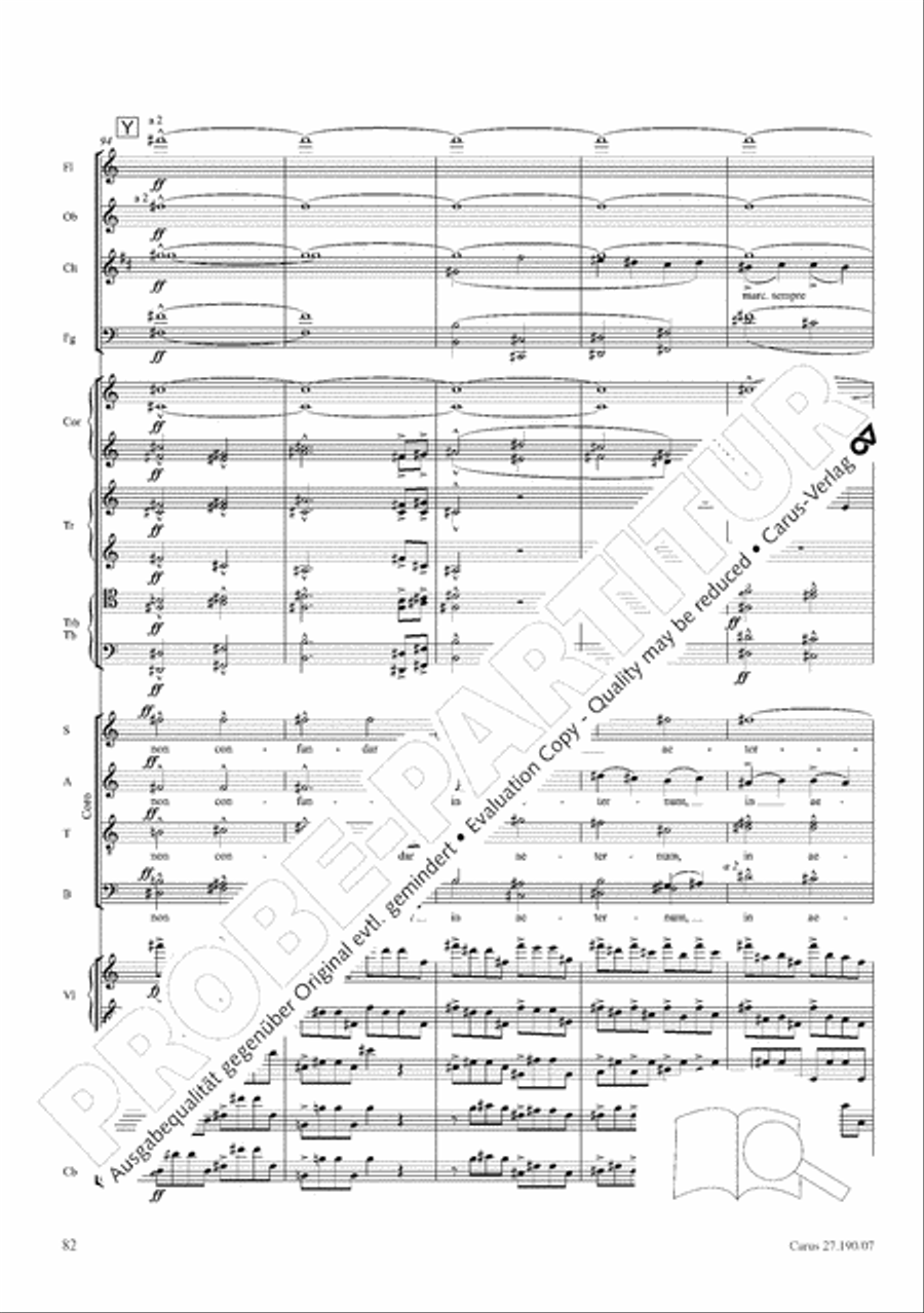 Te Deum 4-Part scores gallery preview page 90
