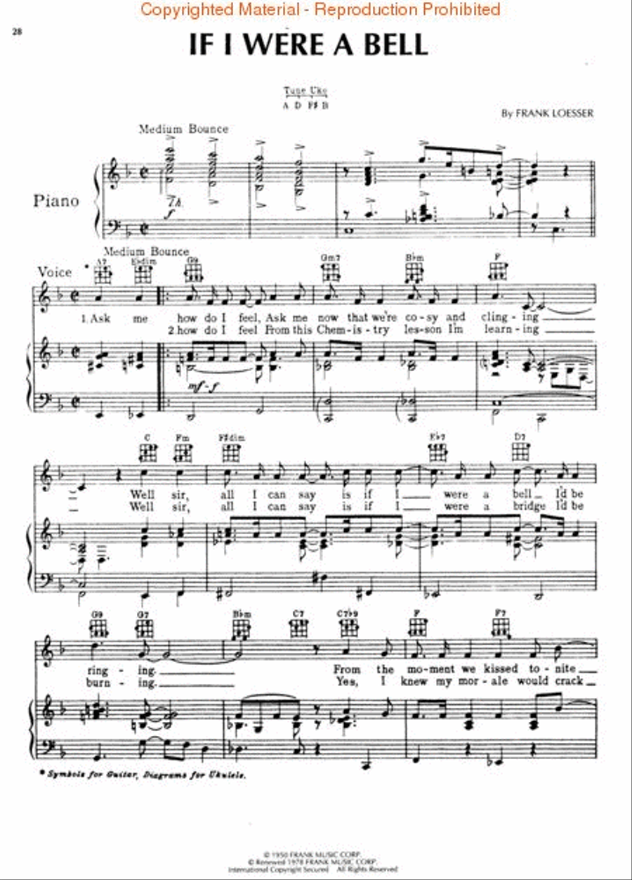 Guys and Dolls Piano, Vocal, Guitar scores gallery preview page 3