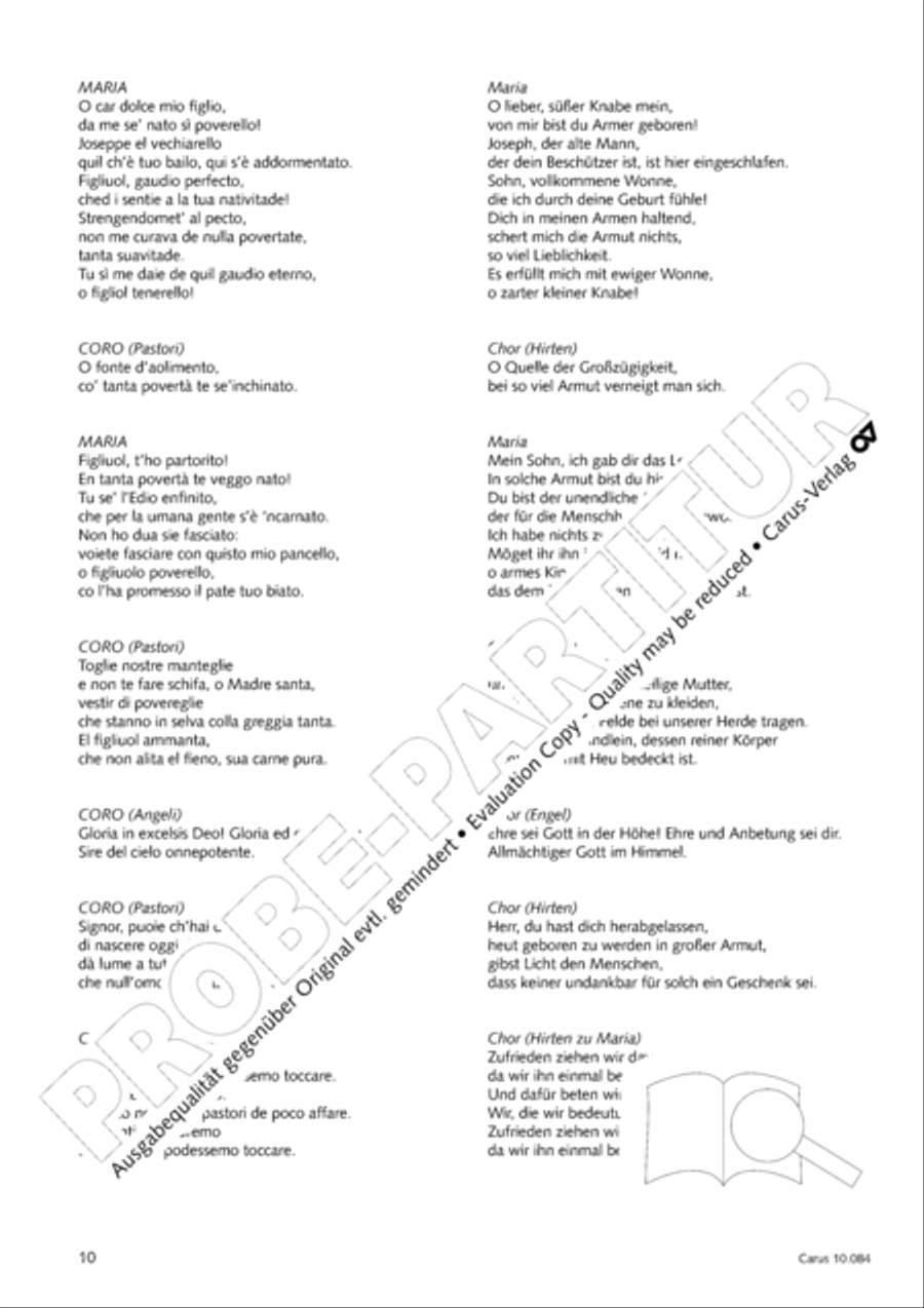 Lauda per la Nativita del Signore Divisi scores gallery preview page 11