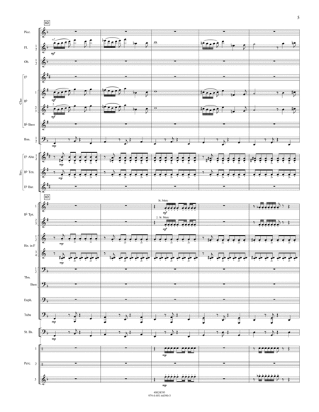Regiment Of Heroes Windependence Artist Level - Conductor Score (Full Score)