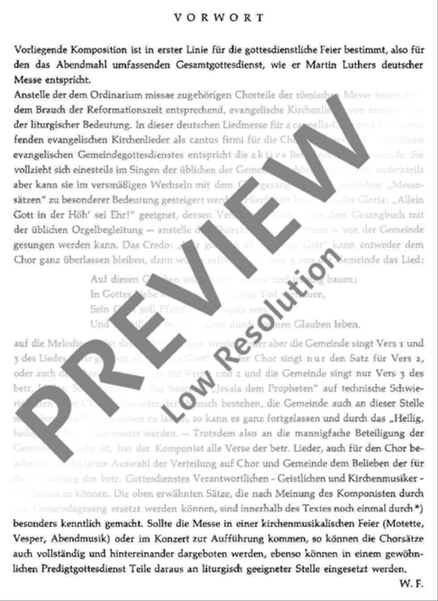 Eine deutsche Liedmesse SSATB scores gallery preview page 4