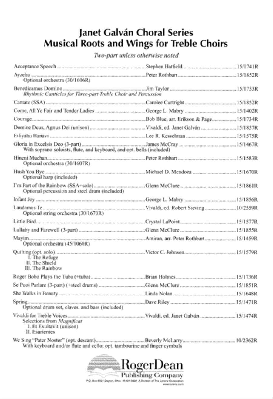 My Shadow My Shadow 2-Part scores gallery preview page 12