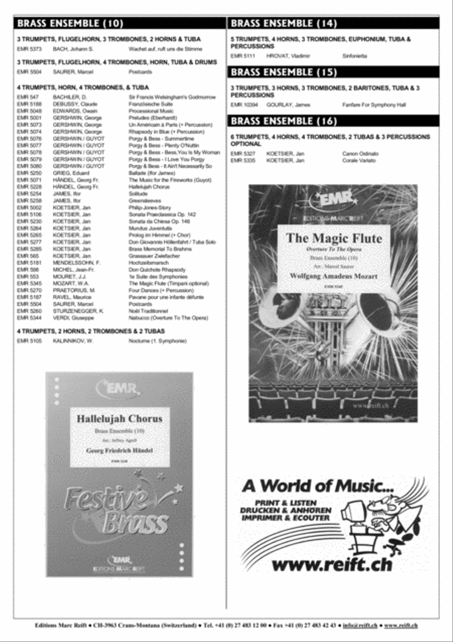 Sonata Vespertina a 8 Brass Ensemble scores gallery preview page 10