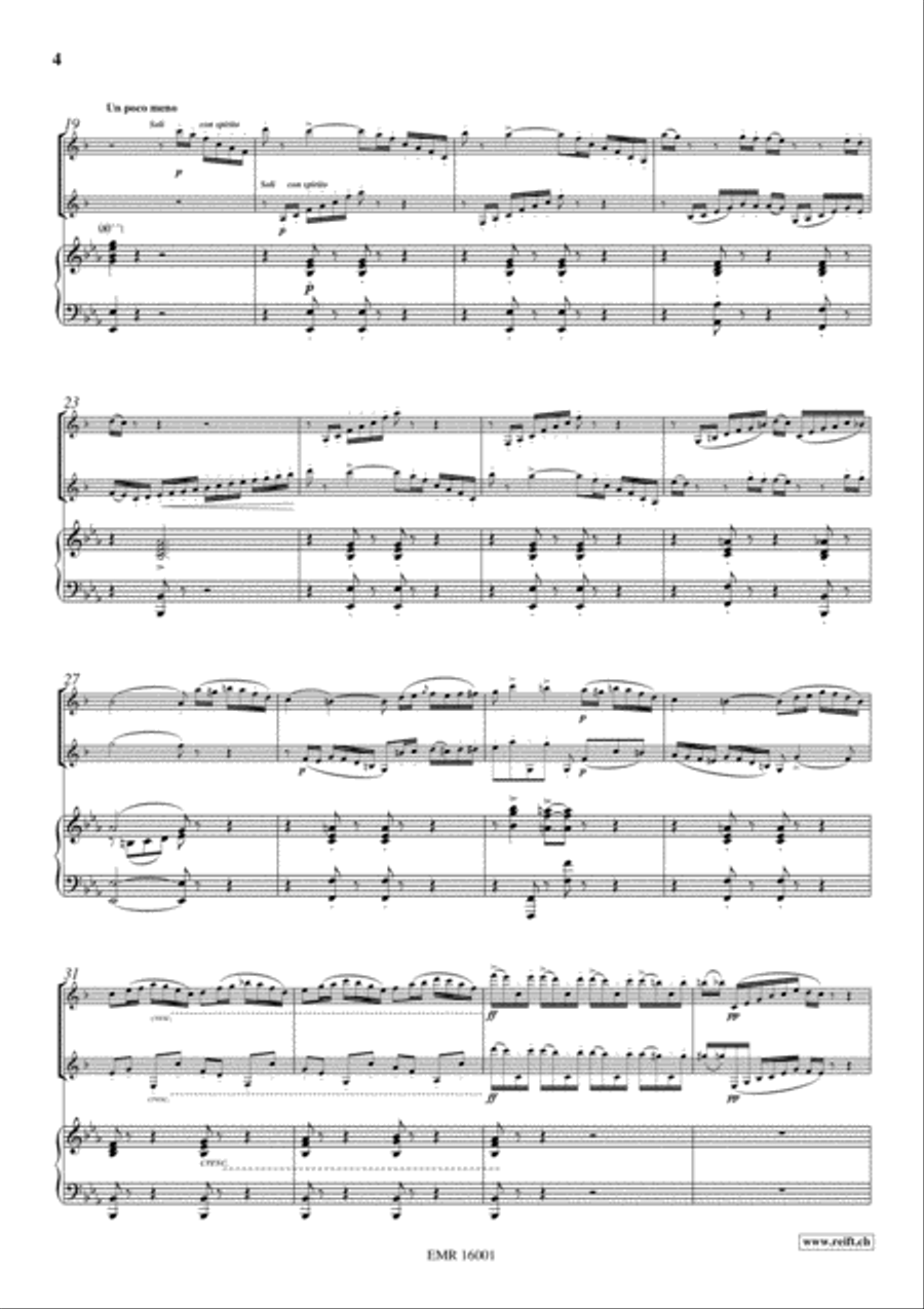 Il Convegno Clarinet Duet scores gallery preview page 6
