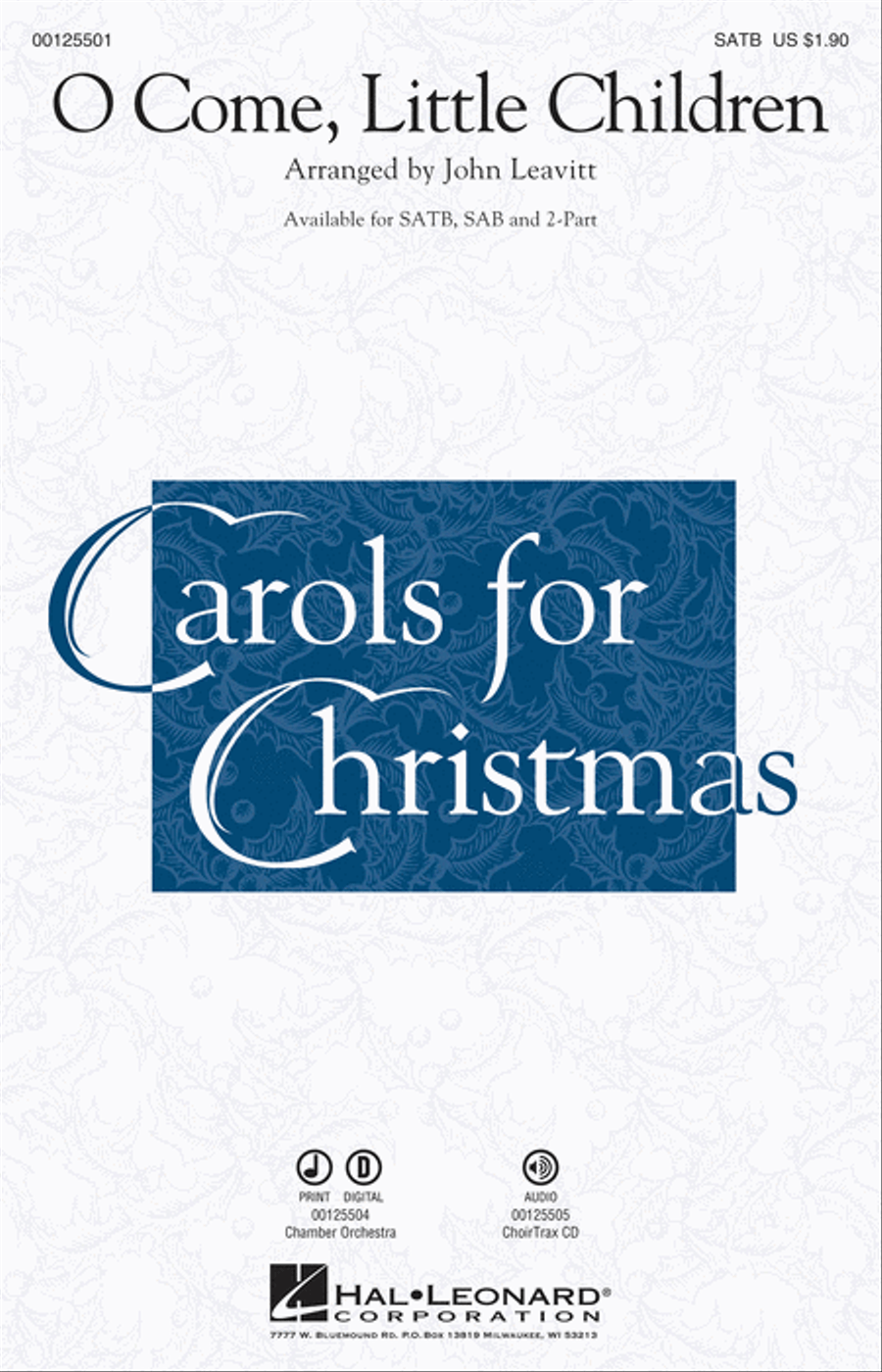 O Come, Little Children O Come, Little Children Choir scores gallery preview page 1