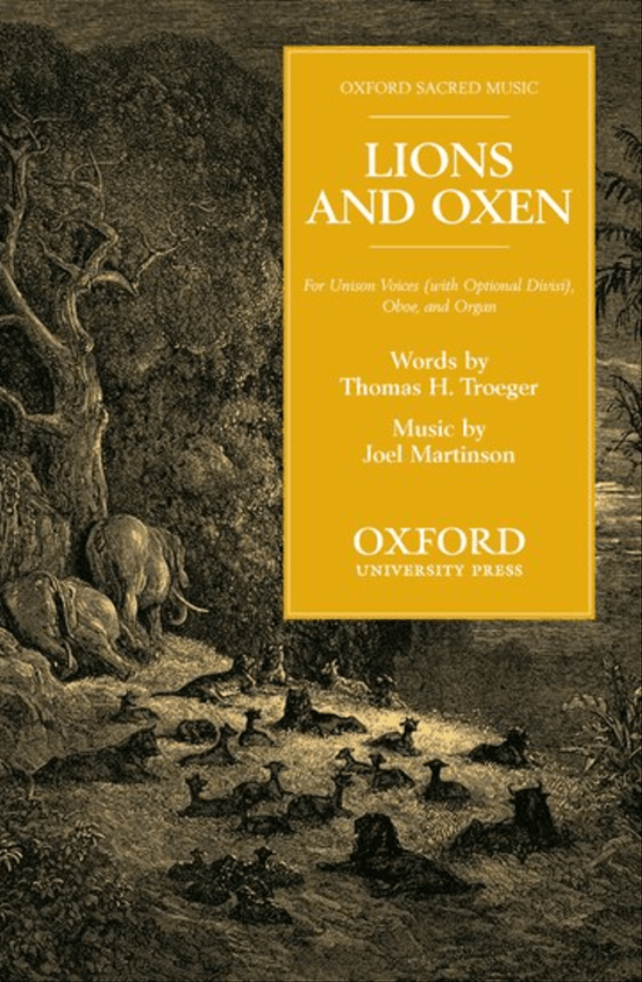 Lions and oxen Lions and oxen Divisi scores gallery preview page 1