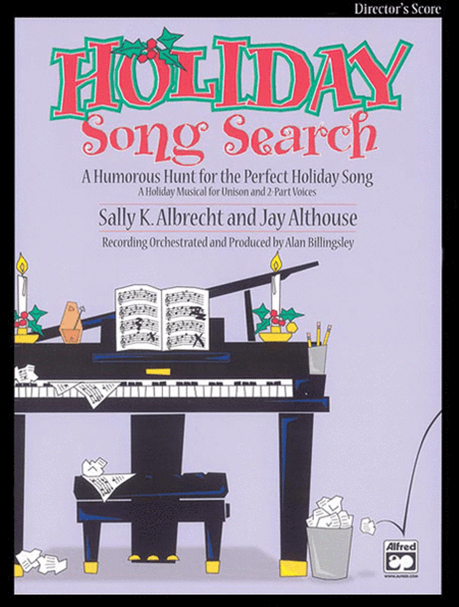 Holiday Song Search - Director's Score Choir scores gallery preview page 1