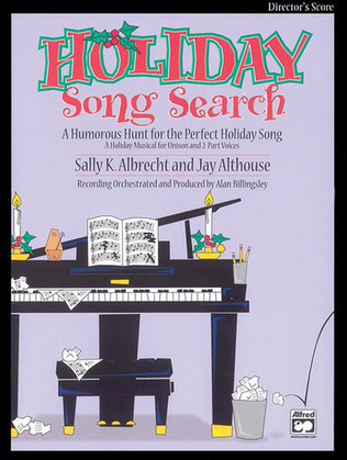 Book cover for Holiday Song Search - Director's Score