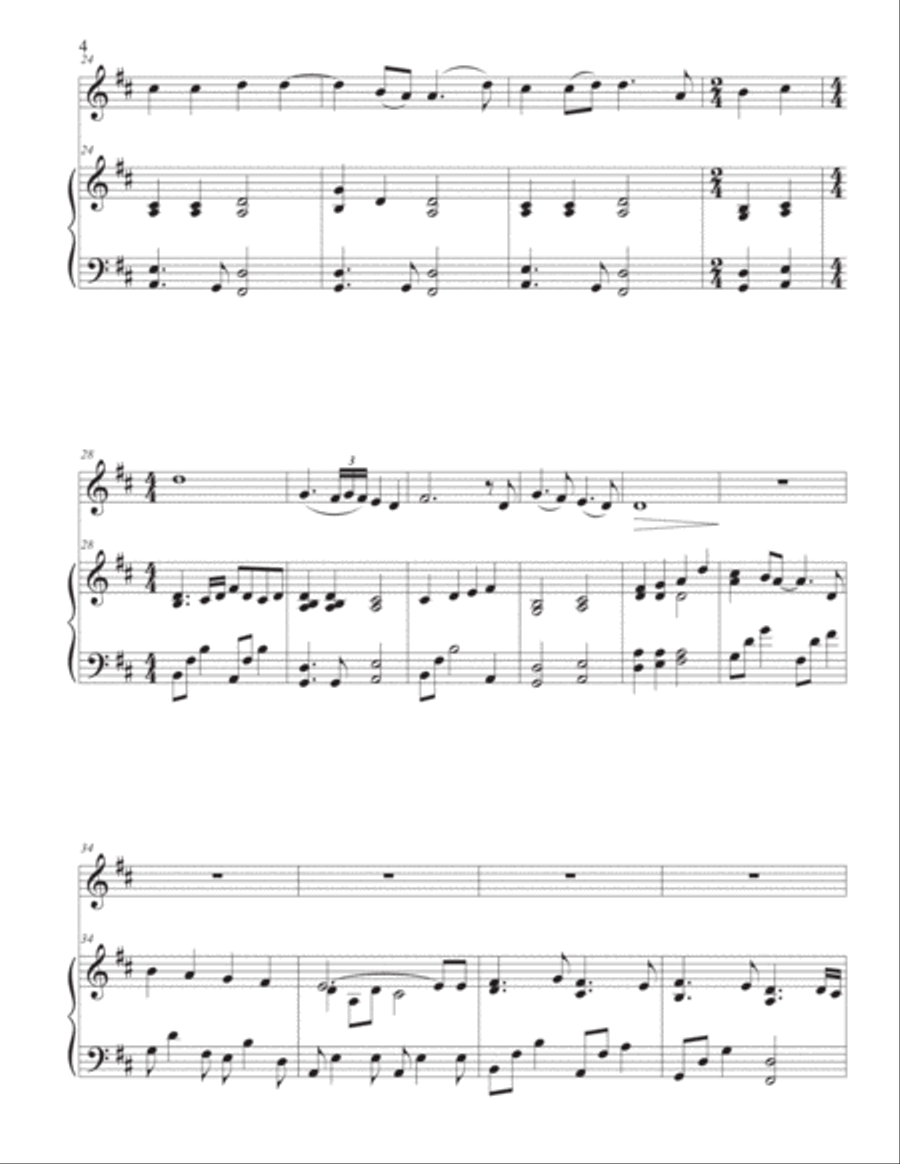 Uncreated One Violin Solo scores gallery preview page 4