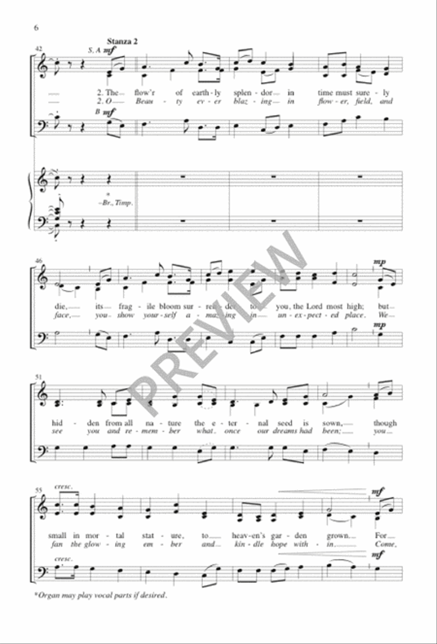 O God beyond All Praising / O Spirit All-Embracing O God beyond All Praising / O Spirit All-Embracing 3-Part scores gallery preview page 7