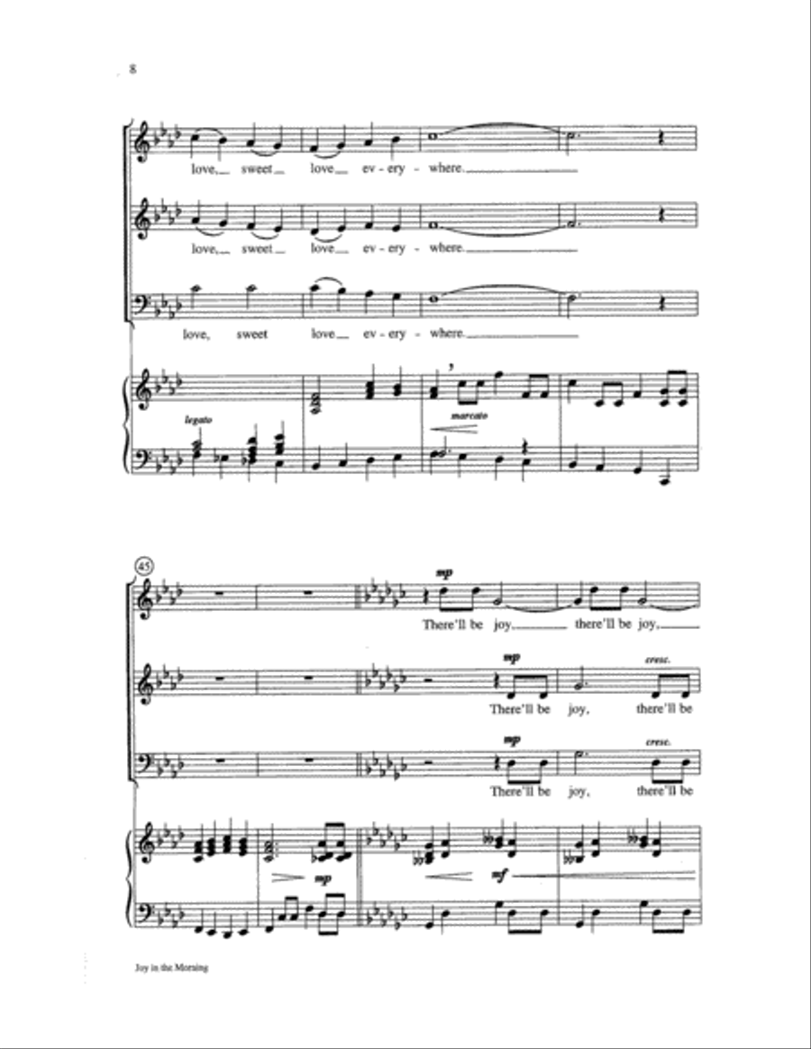 Joy in the Morning Joy in the Morning 3-Part scores gallery preview page 8