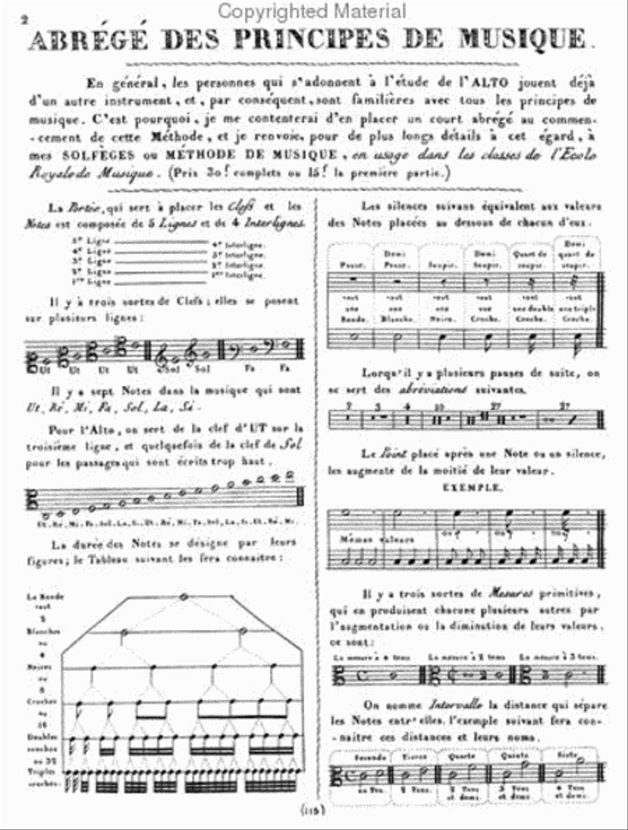 Methods & Treatises Viola - Volume 3 - France 1800-1860 Viola scores gallery preview page 3