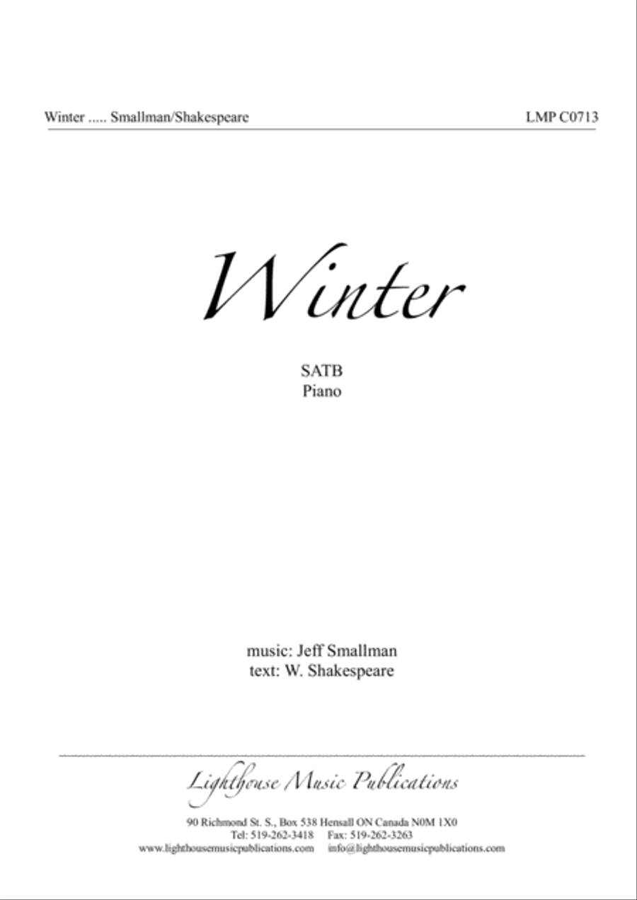 Winter 4-Part scores gallery preview page 2