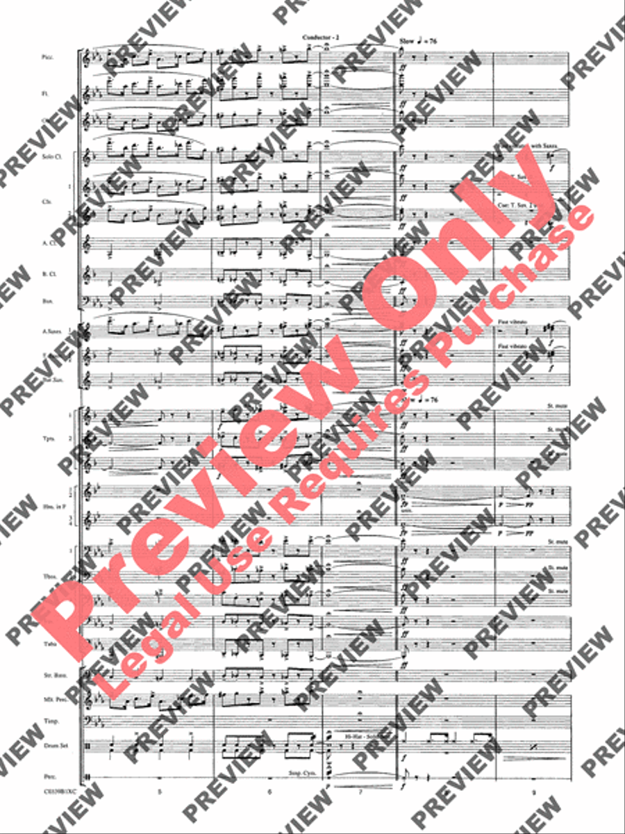 In the Miller Mood Concert Band scores gallery preview page 5