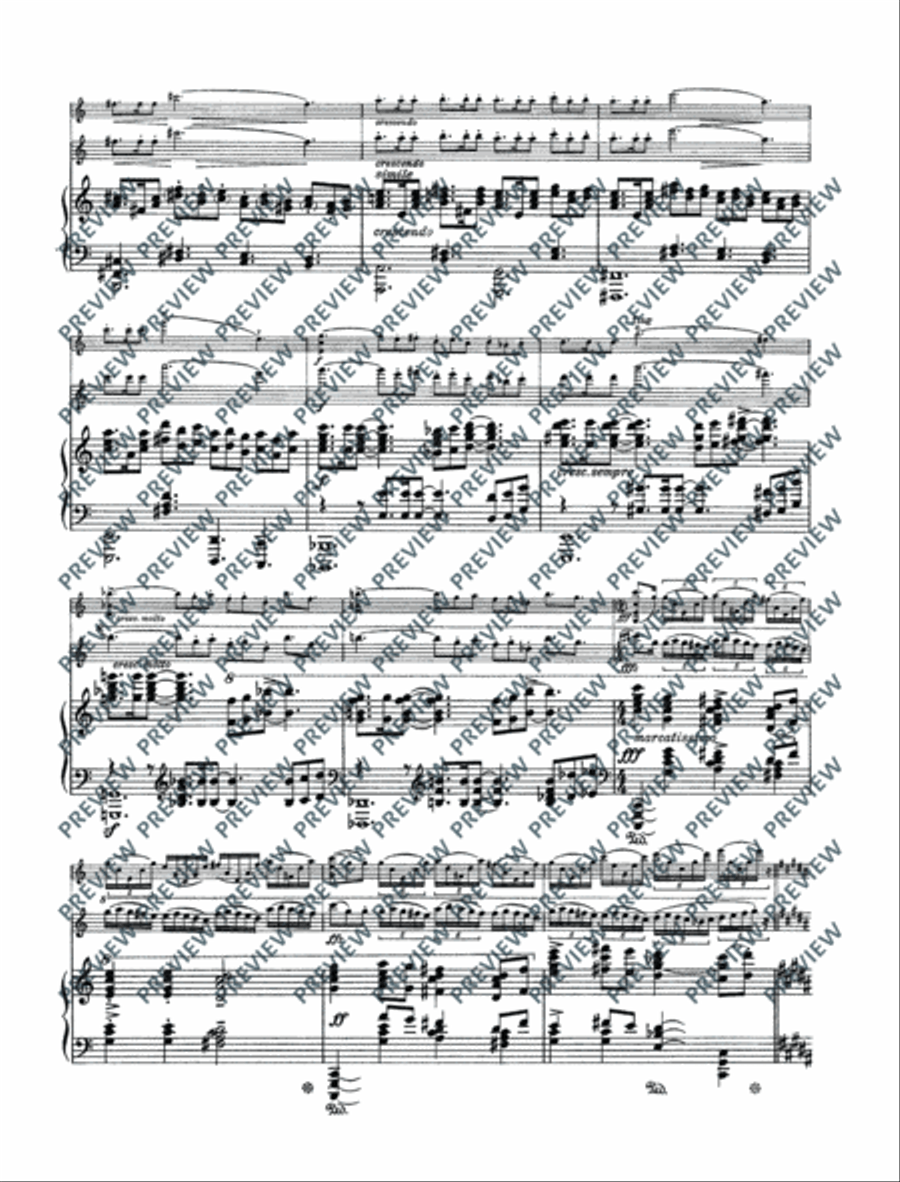 Variations on a theme by Edvard Grieg Violin Solo scores gallery preview page 16