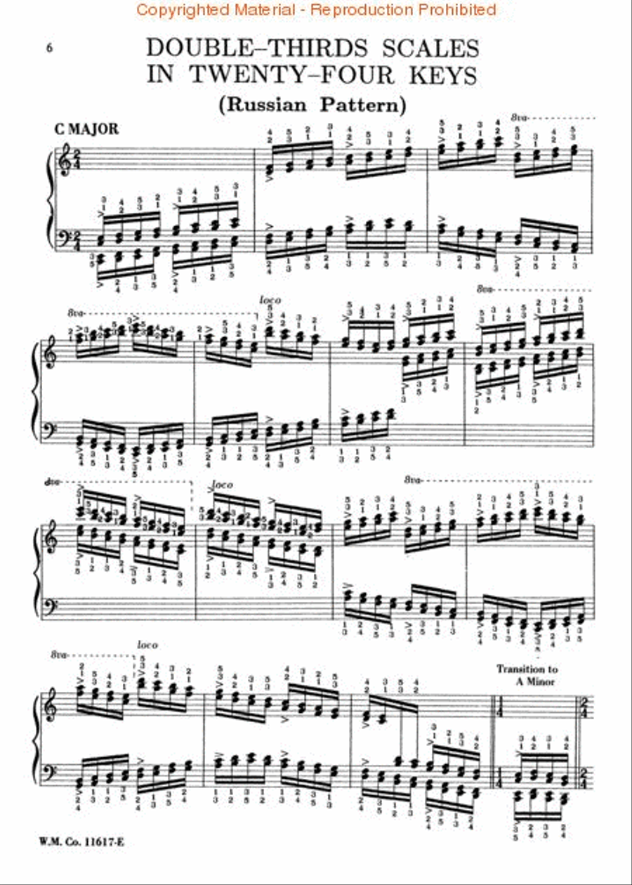 Russian Technical Regimen – Vol. 5 Piano Method scores gallery preview page 2