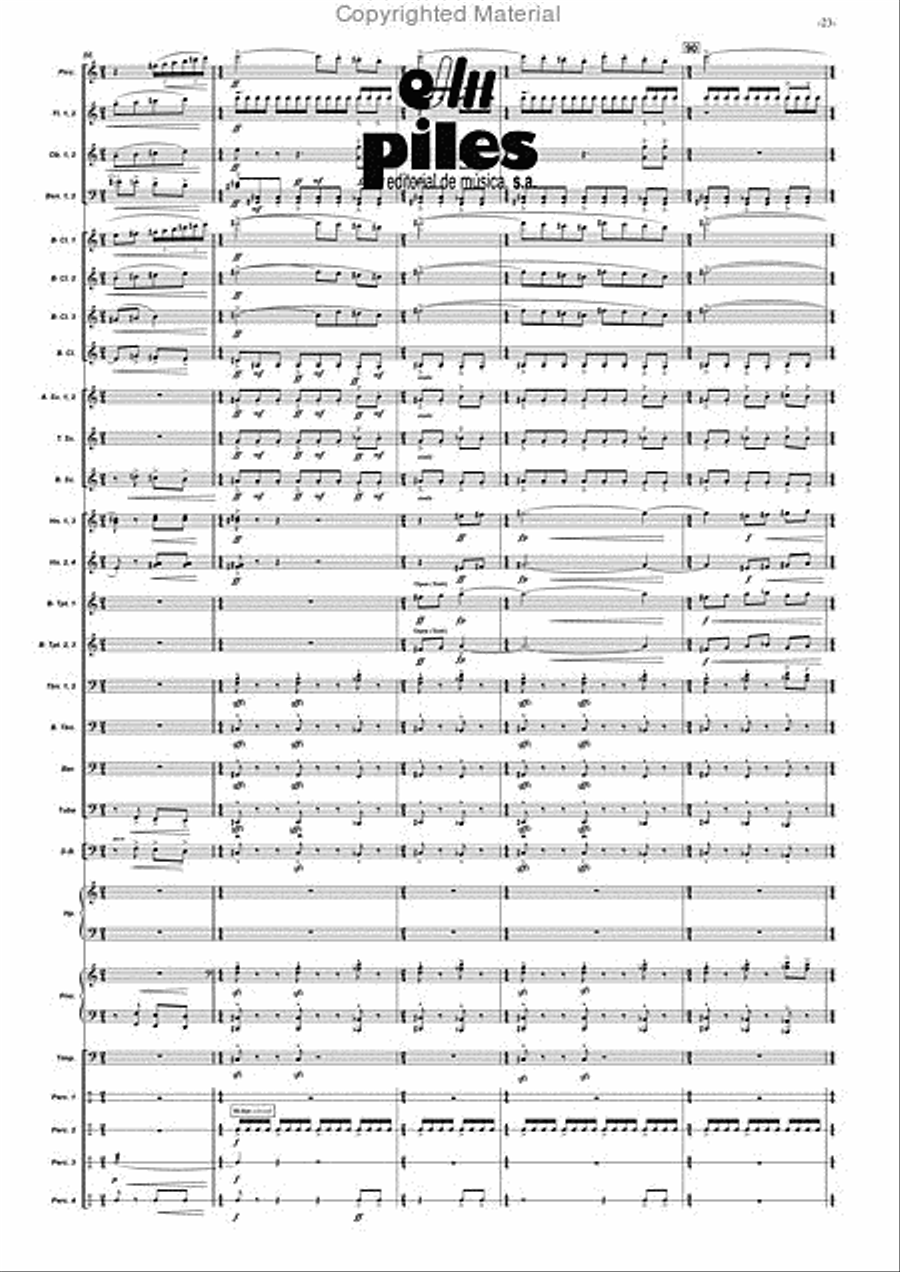 Duende Duende Concert Band scores gallery preview page 24
