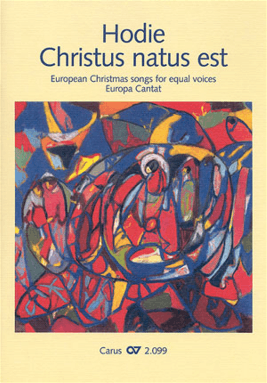 Hodie I. European carols for equal voices Choir scores gallery preview page 1