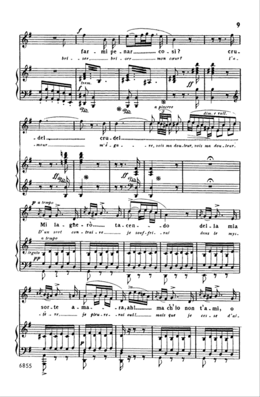 Rossini: Soirées Musicales, Volume I (Italian/French) Voice scores gallery preview page 3