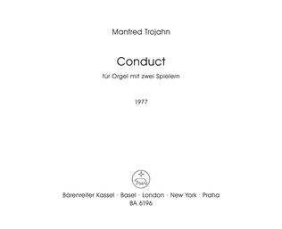 Conduct for Organ (two players)