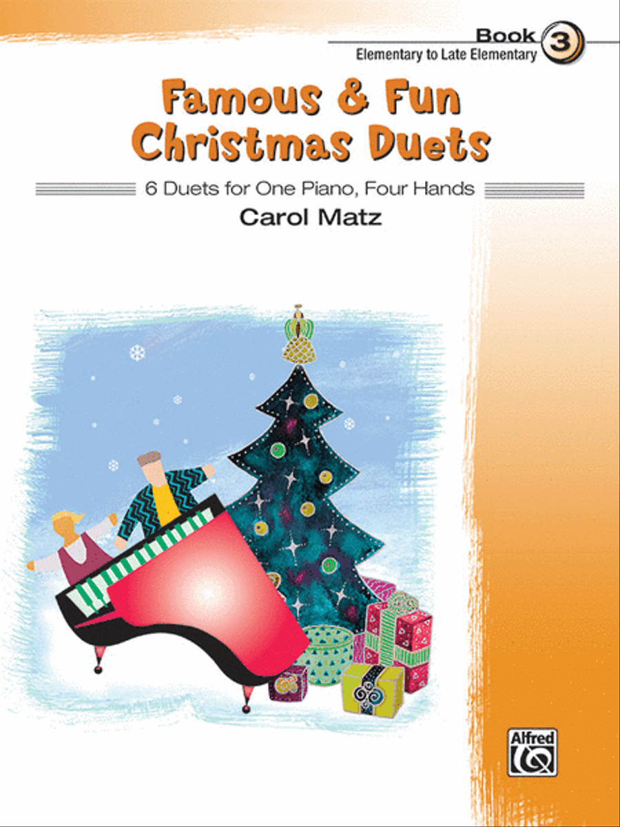 Famous & Fun Christmas Duets, Book 3 Small Ensemble scores gallery preview page 1