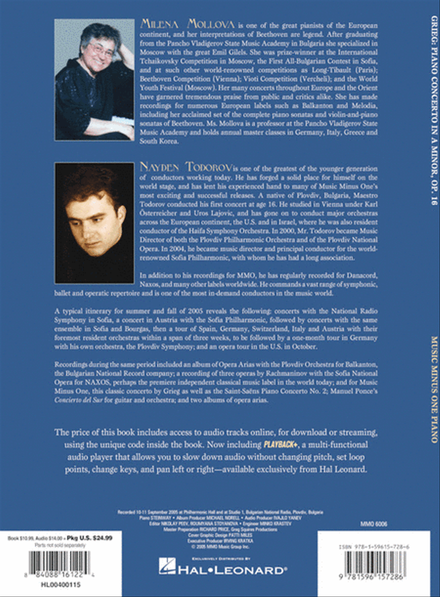 Grieg – Piano Concerto in A Minor, Op. 16 Piano Solo scores gallery preview page 7